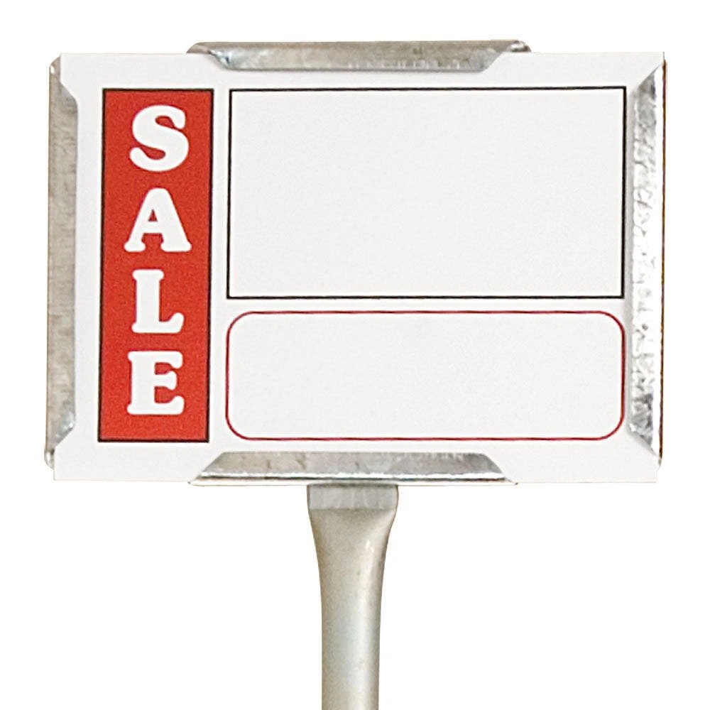 Pre-Printed Vinyl Sign Cards, 7-inch X 5-inch, With Sale Information, Pack Of 25 4 Pre-Printed Vinyl Sign Cards, 7-inch X 5-inch, With Sale Information, Pack Of 25 - Image 2