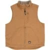 Canyon Vest, Brown, Size 4X Large By Berne -Amleos vs818br 4x