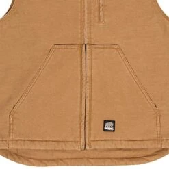 Canyon Vest, Brown, Size 4X Large By Berne -Amleos vs818br 3 2