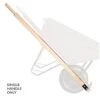Single Wheelbarrow Handle For WB6 WB6ST WB08 WB10 -Amleos wb10041 single handle