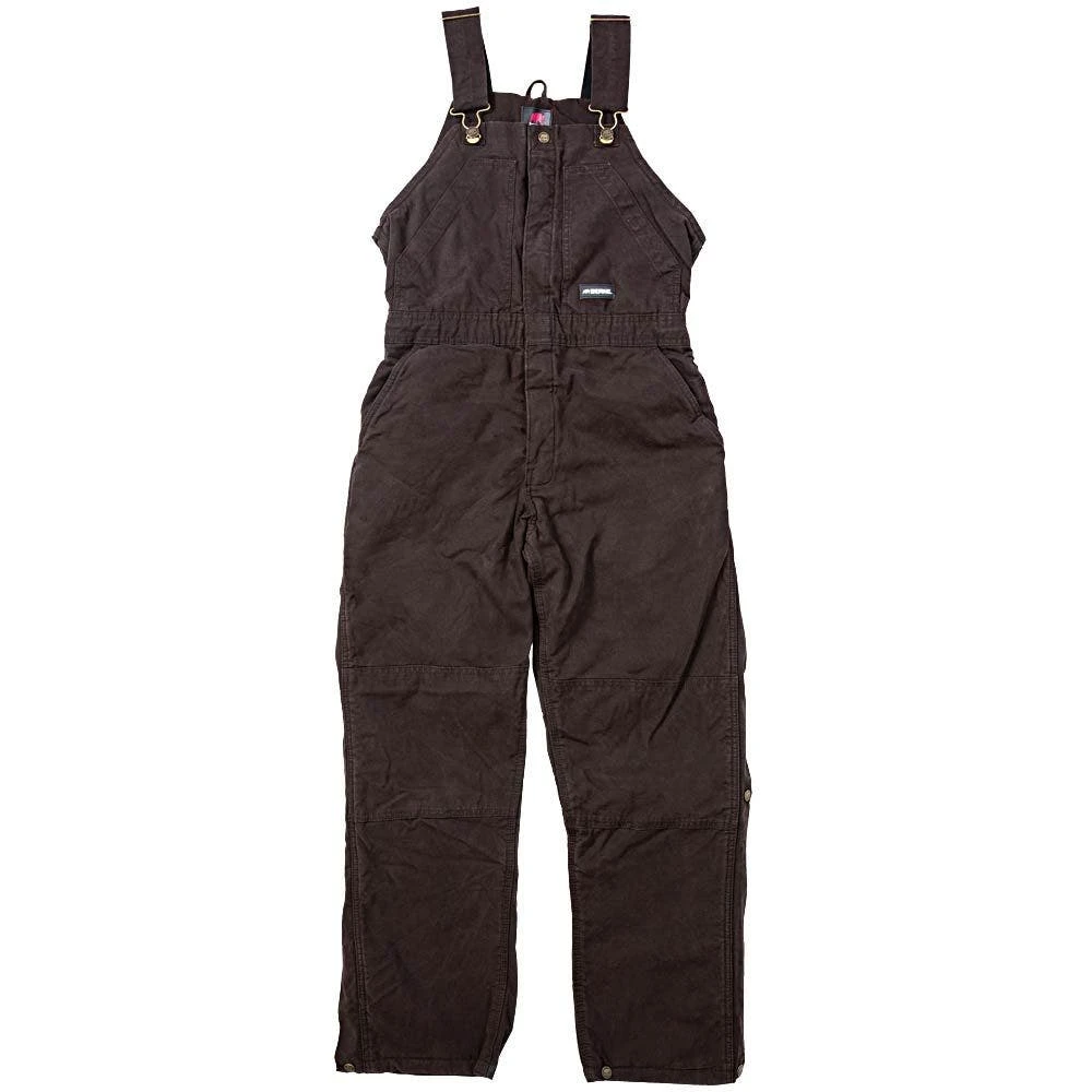 Softstone Insulated Bibs, Dark Brown, Women's Size 4X Large By Berne 3 Softstone Insulated Bibs, Dark Brown, Women's Size 4X Large By Berne