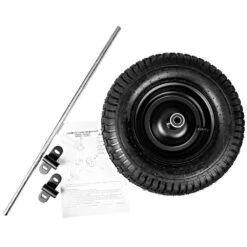 Two-Wheel Wheelbarrow Conversion Kit By A.M. Leonard