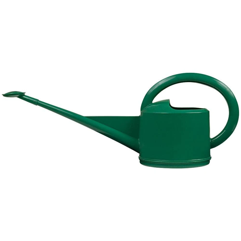 Plastic Water Can With Long Spout And Rose Attachment, 1.3-Gallon Capacity 3 Plastic Water Can With Long Spout And Rose Attachment, 1.3-Gallon Capacity