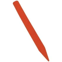 Painted Wood Pot Stakes, Orange, 18in X 1-1/8in, Pack Of 250 Stakes