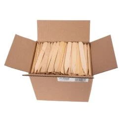 Pot Stakes, Natural Wood, 6in Length X 5/8in Height, Bundle Of 1,000 Stakes -Amleos wl6 pl 1 1