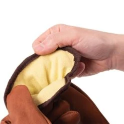 Goatskin Cut-Less Gloves With Kevlar Lining, Large -Amleos wrk1555 lg 4