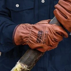 Goatskin Cut-Less Gloves With Kevlar Lining, Medium -Amleos wrk1555 6 1