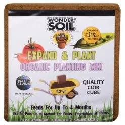 Wonder Soil Expand & Plant Organic Planting Mix, 2.5 Cu. Ft.
