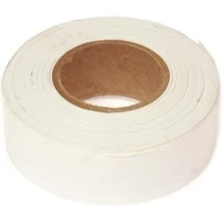 Flagging/Tagging Tape, Solid White, 1-3/16in X 300ft, Non-Adhesive, Box Of 12 Rolls 5 Flagging/Tagging Tape, Solid White, 1-3/16in X 300ft, Non-Adhesive, Box Of 12 Rolls -Amleos wt 2wb