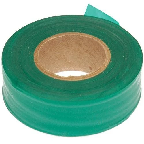 Flagging/Tagging Tape, Solid Green, 1-3/16in X 300ft, Non-Adhesive, Box Of 12 Rolls 4 Flagging/Tagging Tape, Solid Green, 1-3/16in X 300ft, Non-Adhesive, Box Of 12 Rolls - Image 2