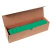 Flagging/Tagging Tape, Solid Green, 1-3/16in X 300ft, Non-Adhesive, Box Of 12 Rolls -Amleos wt 7gb 1